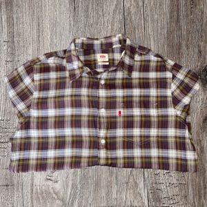 Levis Classic One Pocket Shirt Size M Cascade Sassafras